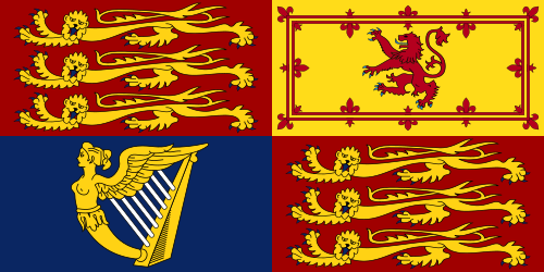 Royal Standards of the United Kingdom (Source- Internet)