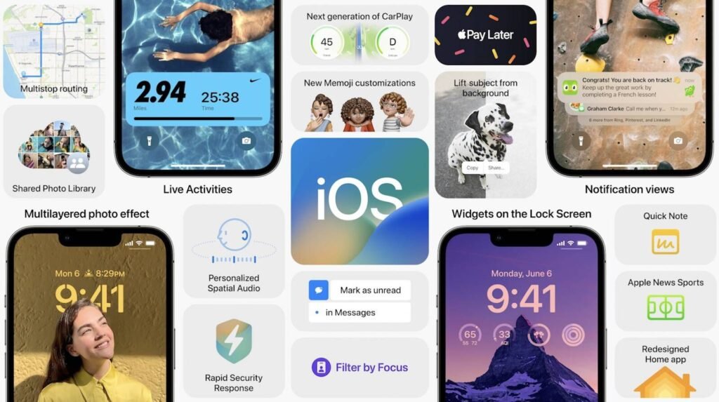 iPhone iOS 16 - All Features List