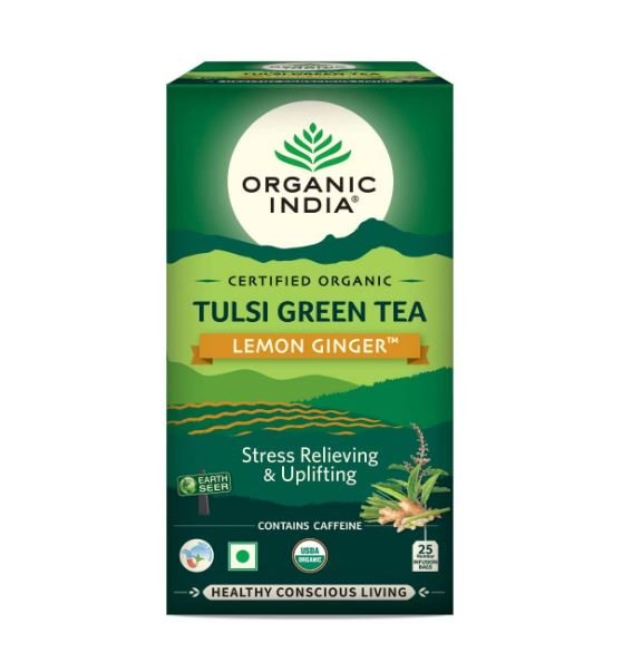 Organic India Green Tea - Just A Library