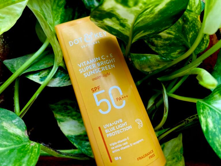 Dot and Key Vitamin C Sunscreen Review SPF 50 – The Viral Holy Grail Product You’ll Definitely Love